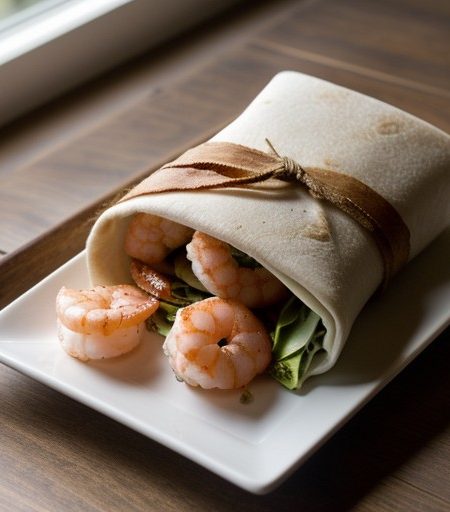 Shrimp Bacon Wrap recipe image