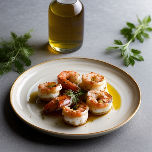 Shrimp Baked With Feta Ouzo & Cognac recipe image