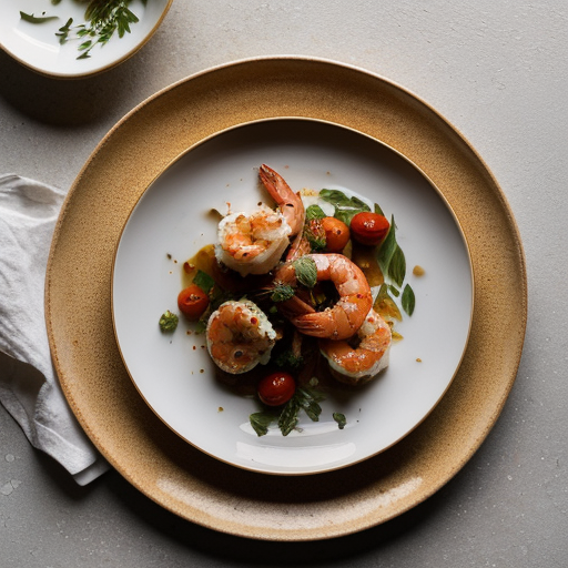 Shrimp Baked With Feta, Ouzo and Cognac recipe image