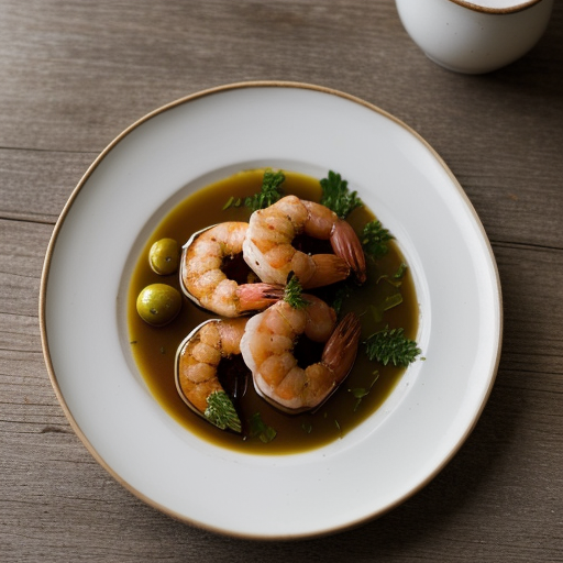 Shrimp Baleares recipe image