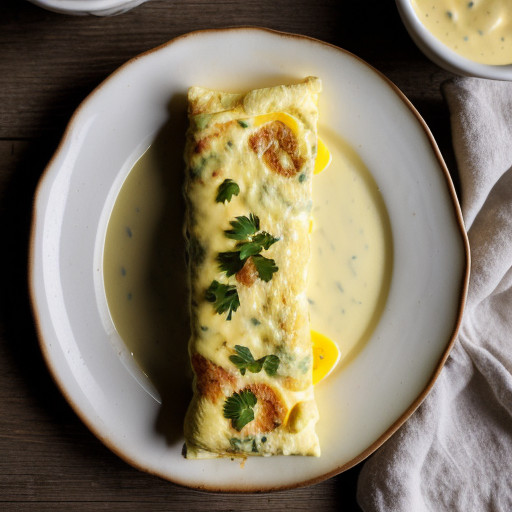 Shrimp & Cheese Omelet recipe image