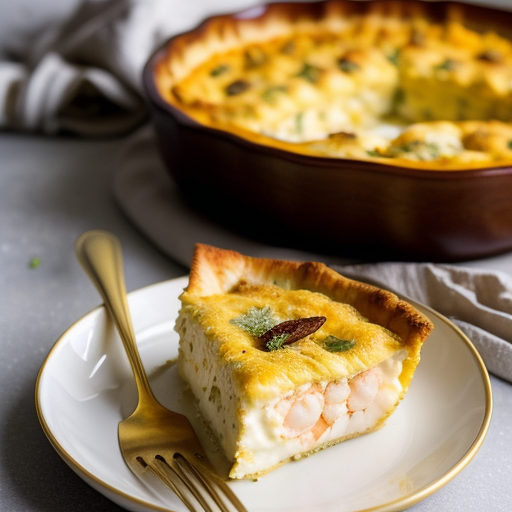Shrimp-Cheese Strata recipe image