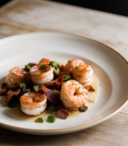 Shrimp, Chicken and Bacon in a Pot recipe image