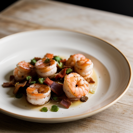 Shrimp, Chicken and Bacon in a Pot recipe image