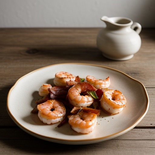 Shrimp Chicken and Bacon recipe image