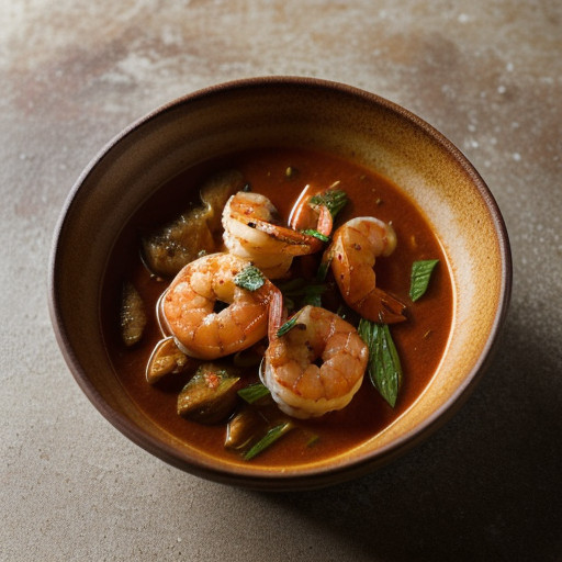 Shrimp & Chicken in Tomato Sauce recipe image