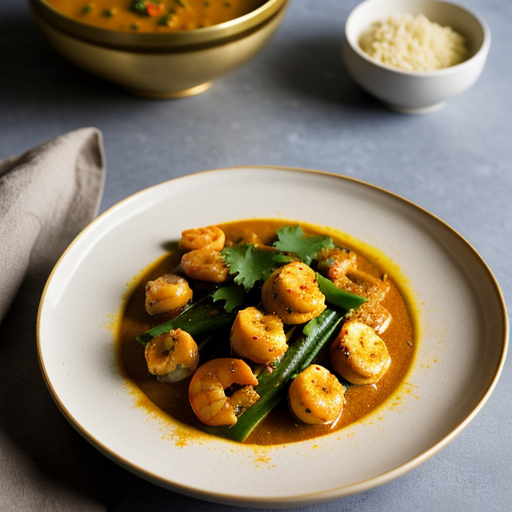 Shrimp Curry - Quick and Easy Diabetic Menus recipe image