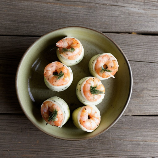 Shrimp & Dill Sauce in Artichoke Cups recipe image
