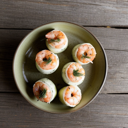 Shrimp & Dill Sauce in Artichoke Cups recipe image