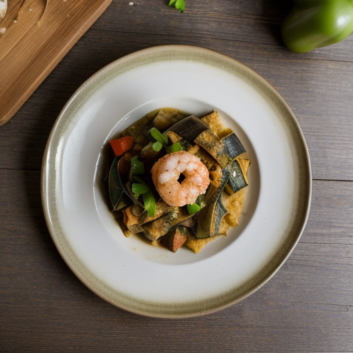 Shrimp & Eggplant Casserole recipe image