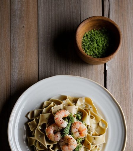 Shrimp Fettucine recipe image