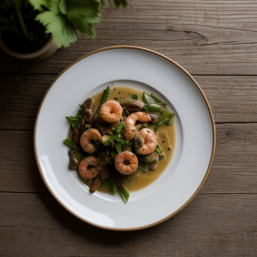 Shrimp & Mushrooms recipe image