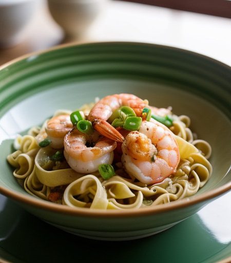Shrimp & Noodle Bake recipe image