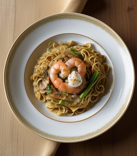 Shrimp Noodle Bake recipe image