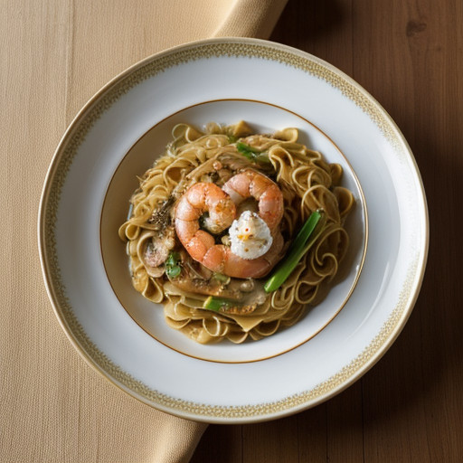 Shrimp Noodle Bake recipe image
