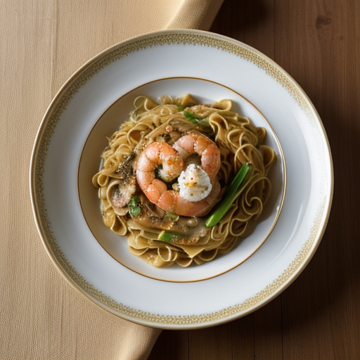 Shrimp Noodle Bake recipe image