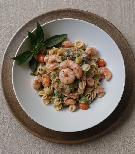 Shrimp Pasta Salad - Bon Appetit recipe image
