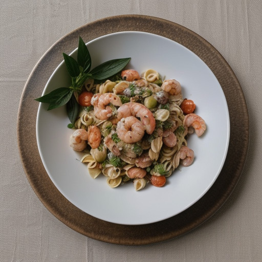 Shrimp Pasta Salad - Bon Appetit recipe image