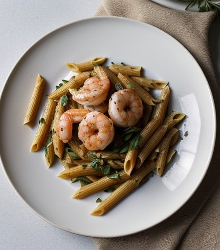 Shrimp & Penne Pasta recipe image