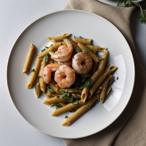 Shrimp & Penne Pasta recipe image