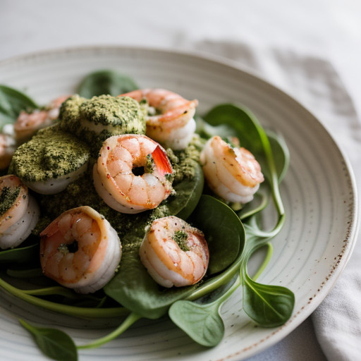 Shrimp-Pesto Salad recipe image