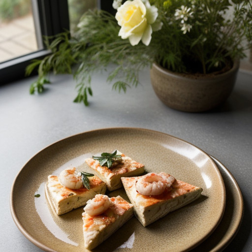 Shrimp Pizza Wedges recipe image
