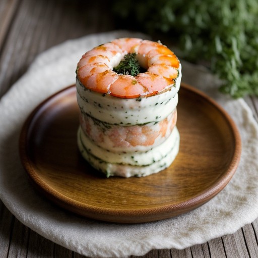 Shrimp Roulade With Tequila Lime Relish recipe image