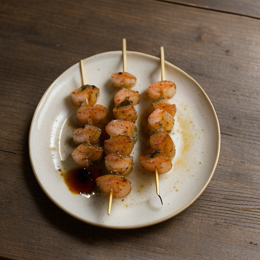 Shrimp & Scallop Kabobs From Fred Goslin recipe image