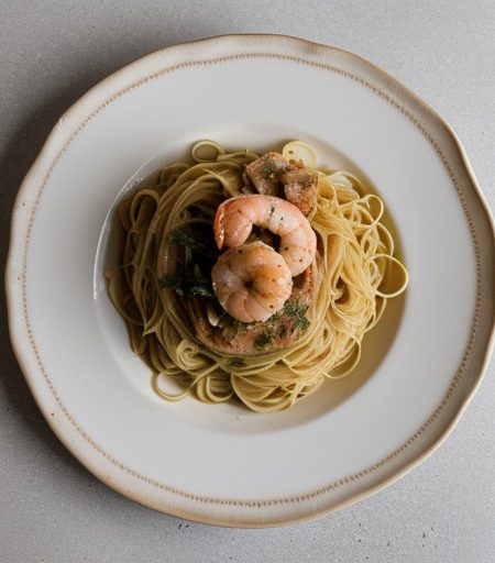 Shrimp Scampi Pasta recipe image