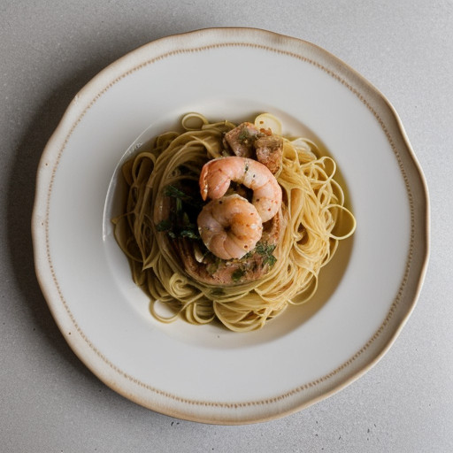 Shrimp Scampi Pasta recipe image