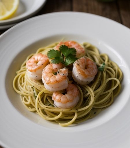Shrimp Scampi (Prothro recipe image
