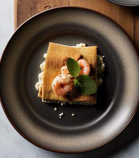Shrimp Smorrebrod - Bon Appetit recipe image