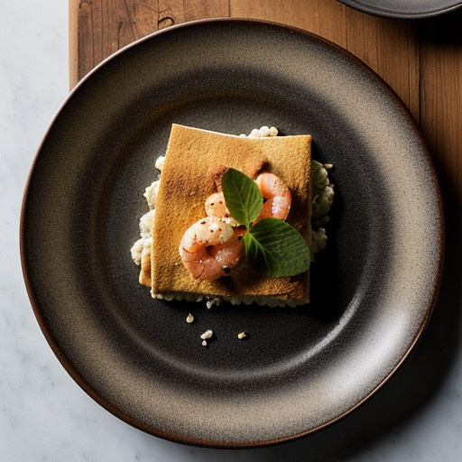 Shrimp Smorrebrod - Bon Appetit recipe image