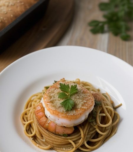 Shrimp Spaghetti recipe image