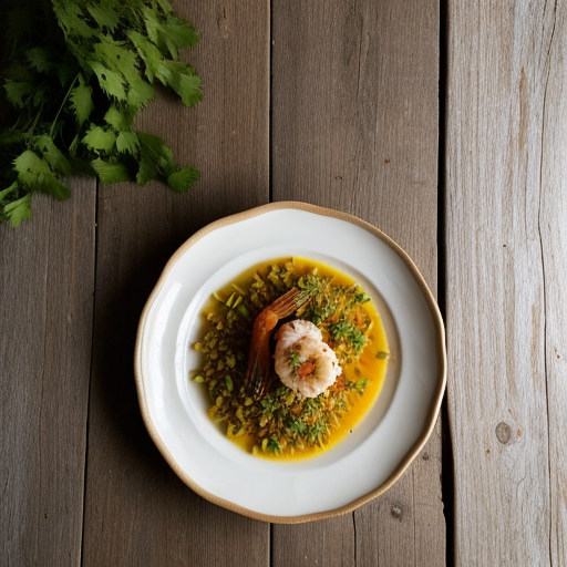 Shrimp & Tomatoes With Savory Rice recipe image