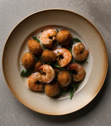 Shrimp & Tomoto in Shells recipe image