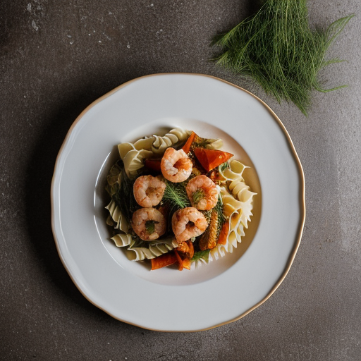 Shrimp & Vegetable Pasta recipe image