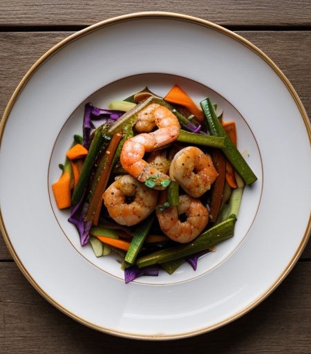 Shrimp & Vegetable Stir-Fry recipe image