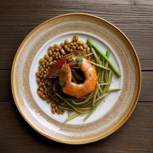 Shrimp With Bean Sprouts recipe image