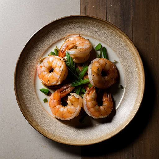 Shrimp With Garlic (Gaeng Kua Goong recipe image
