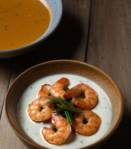Shrimp With Pernod Sauce recipe image