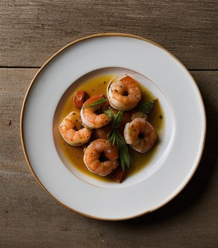 Shrimp With Tomatoes and Garlic (4 PTS recipe image