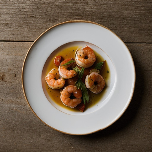 Shrimp With Tomatoes and Garlic (4 PTS recipe image