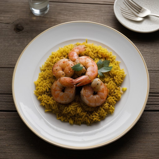 Shrimp & Yellow Rice recipe image