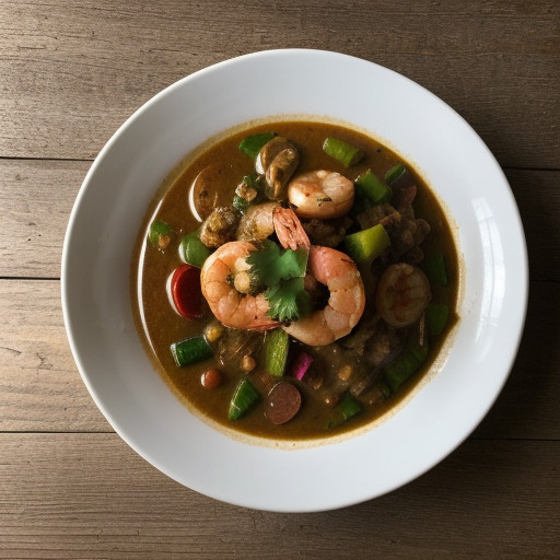 Shrimp and Andouille Gumbo recipe image