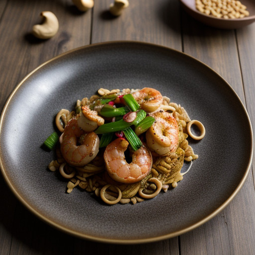 Shrimp and Cashew Stir-Fry recipe image