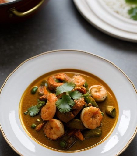 Shrimp-and-Chicken Curry recipe image