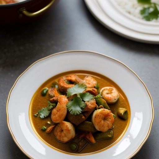 Shrimp and Chicken Curry recipe image
