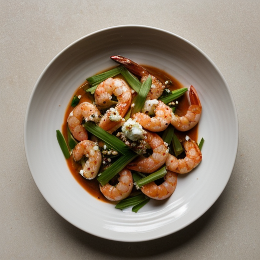 Shrimp and Feta Ala Grecque recipe image