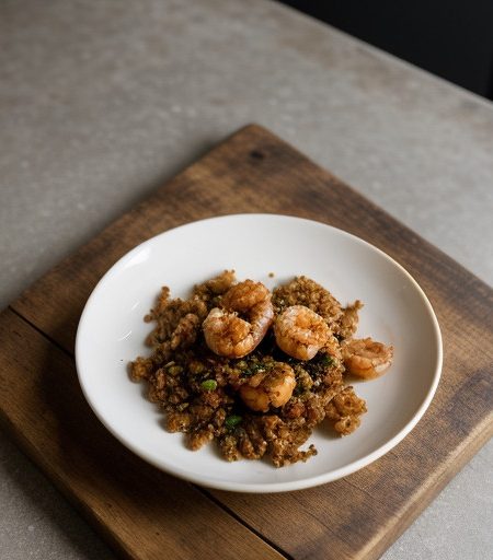 Shrimp and Ground Pork on Sugar Cane recipe image
